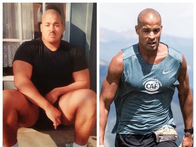 David Goggins Before After Weight loss